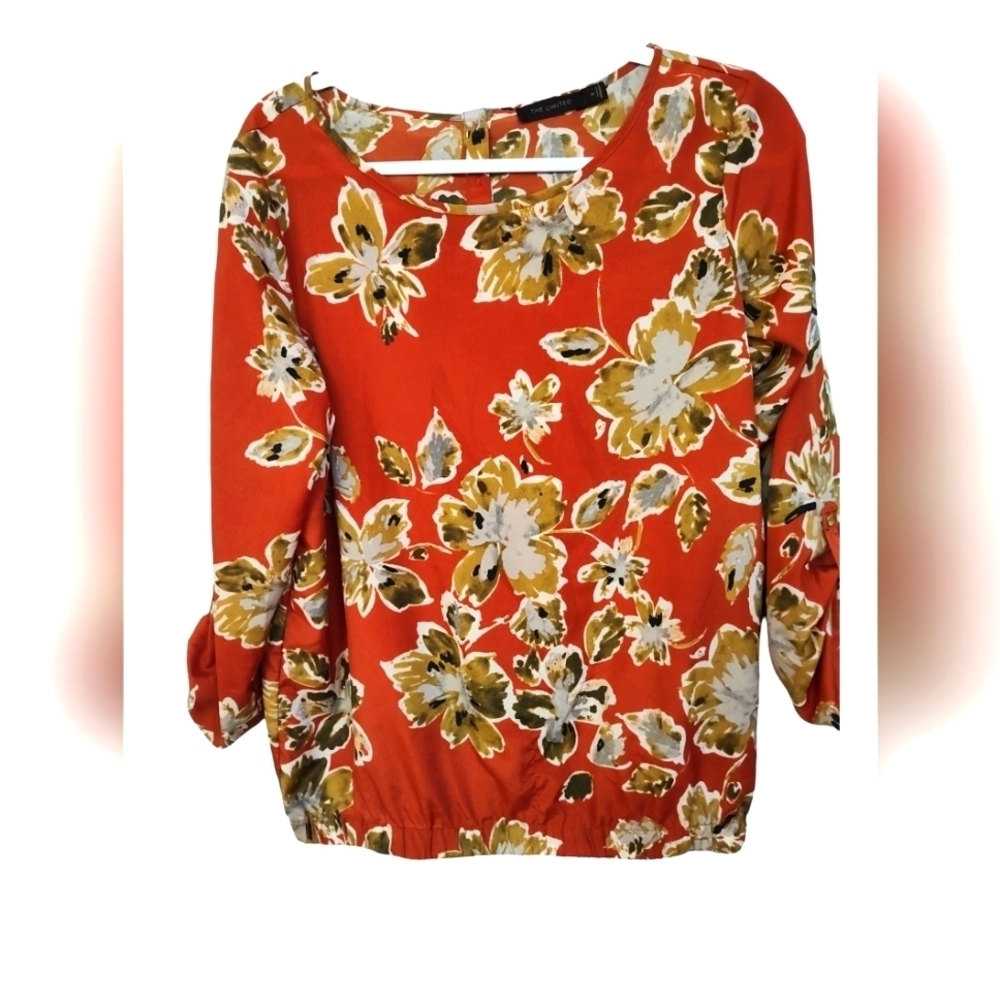 The Limited Rust Blouse, NWOT, M
